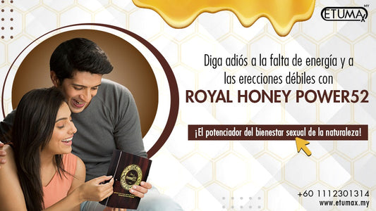 Diga adiós a la falta de energía y a las erecciones débiles con Royal Honey Power52: