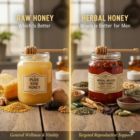 Raw Honey vs Herbal Honey: Which Is Better for Men? - Royal Honey Malaysia Official