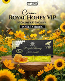 Etumax Kingdom Royal Honey Pack with 12 sachets of king-grade royal honey for men, showcasing individual 20g sachets.