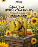 Etumax Bio Herb Royal King Honey pack with 10 sachets of royal honey for men, showcasing the honey sachets in the image.