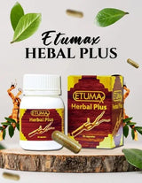 Etumax Herbal Plus – 30 Capsules | Premium Tongkat Ali Supplement for Men - 96 Bottles